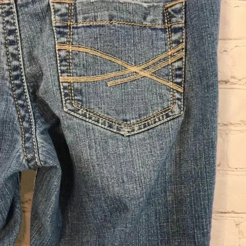 Aeropostale Hailey Skinny Flare Jeans 13/14 short - Picture 6 of 14